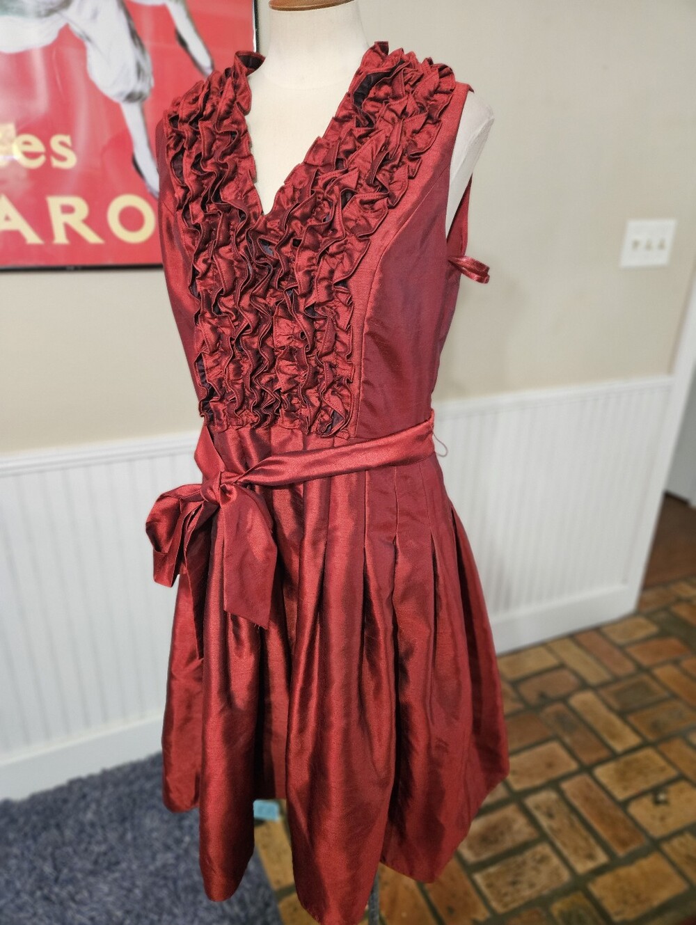Jessica Howard Ruffle Formal Dress Size 12 - Picture 1 of 5